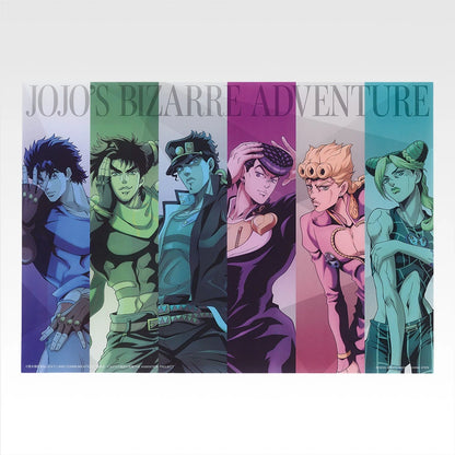 Ichiban Kuji JoJo's Bizarre Adventure The Gathering Of STARS - K Prize Clear Poster (8 Types)