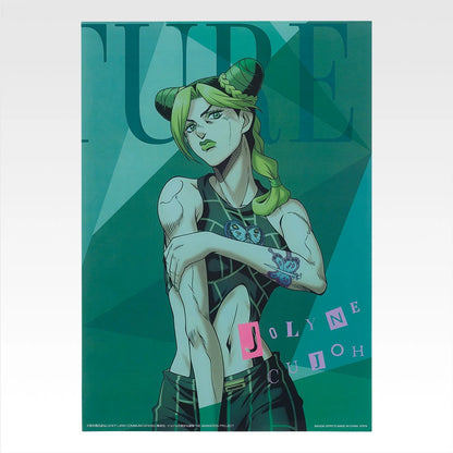 Ichiban Kuji JoJo's Bizarre Adventure The Gathering Of STARS - K Prize Clear Poster (8 Types)