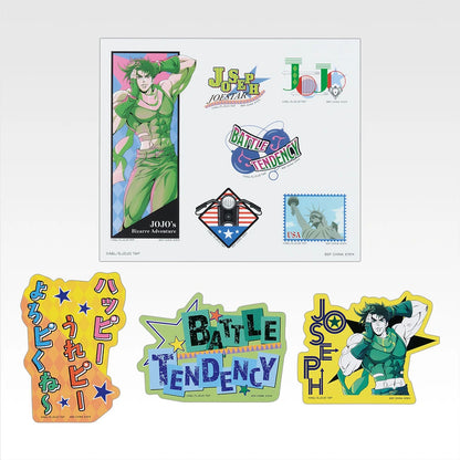 Ichiban Kuji JoJo's Bizarre Adventure The Gathering Of STARS - L Prize Sticker Collection Complete Set Of 13 Types