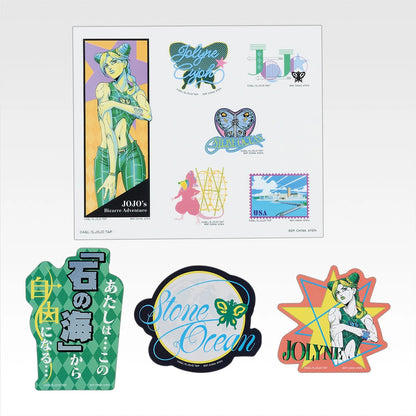 Ichiban Kuji JoJo's Bizarre Adventure The Gathering Of STARS - L Prize Sticker Collection Complete Set Of 13 Types