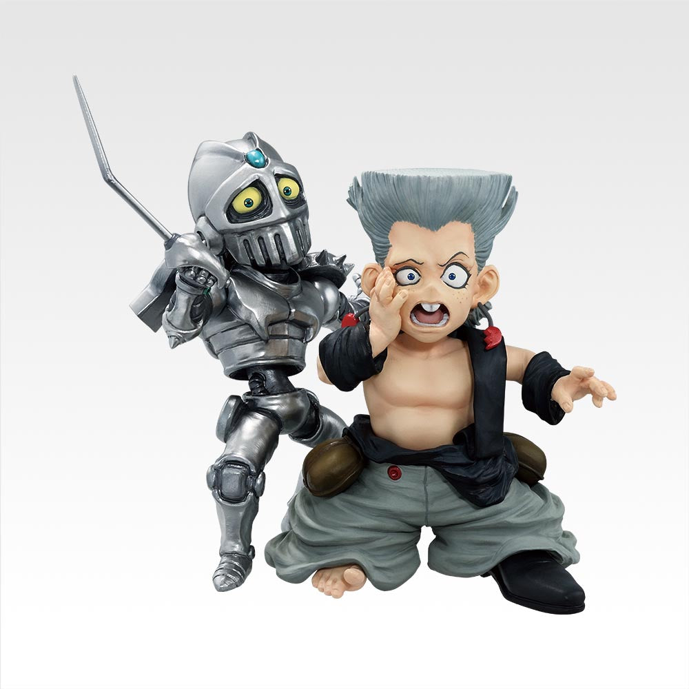 Ichiban Kuji Jojo's Bizarre Adventure Stardust Crusaders Stand Rush! - F Prize Jean-Pierre Polnareff and Silver Chariot Children Figure Masterlise