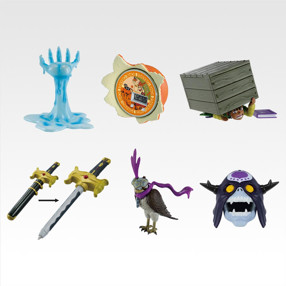Ichiban Kuji Jojo's Bizarre Adventure Stardust Crusaders Stand Rush! - H Prize Desktop Mascot Complete Set of 6 Types