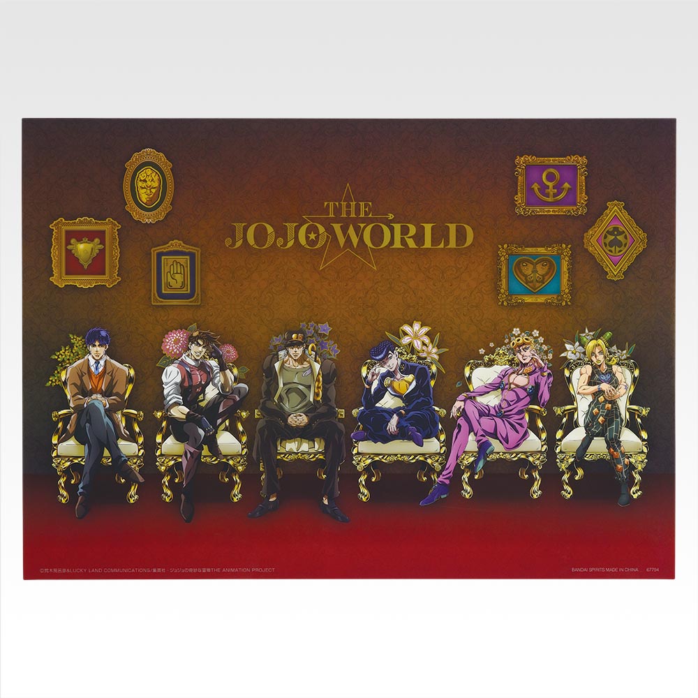 Ichiban Kuji Jojo's Bizarre Adventure The Jojo World - I Prize Clear Poster (7 Types)