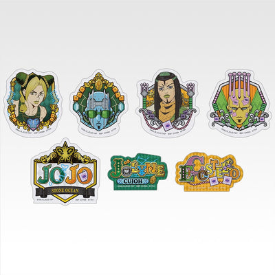 Ichiban Kuji Jojo's Bizarre Adventure The Jojo World - L Prize Sticker Assortement Complete Set of 66