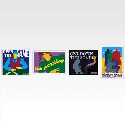 Ichiban Kuji Jojo's Bizarre Adventure The Jojo World - L Prize Sticker Assortement Complete Set of 66