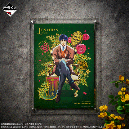 Ichiban Kuji Jojo's Bizarre Adventure The Jojo World - I Prize Clear Poster (7 Types)