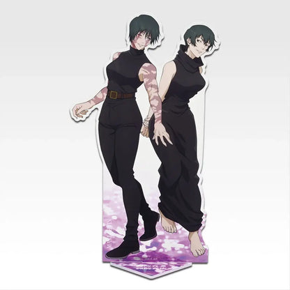 Ichiban Kuji Jujutsu Kaisen Culling Game Part One - A Prize Maki and Mai Zenin Big Acrylic Stand