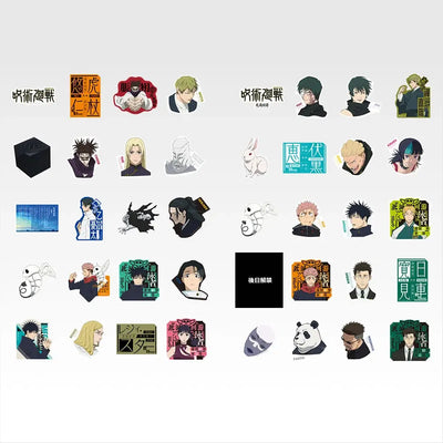 Ichiban Kuji Jujutsu Kaisen Culling Game Part One - N Prize Sticker Complete Set of 10 Types