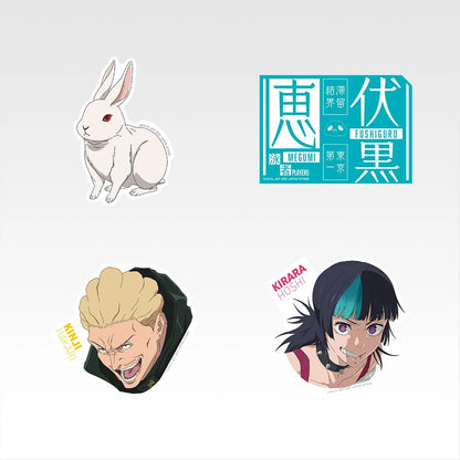 Ichiban Kuji Jujutsu Kaisen Culling Game Part One - N Prize Sticker Complete Set of 10 Types