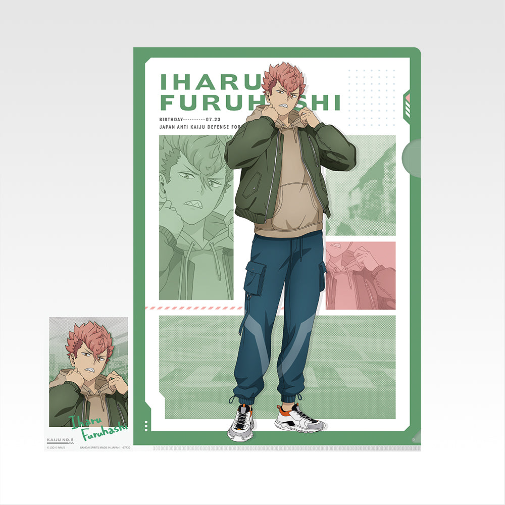 Ichiban Kuji Kaiju No.8 3rd Edition - G Prize Clear File and Sticker Set Complete Set of 12 Types