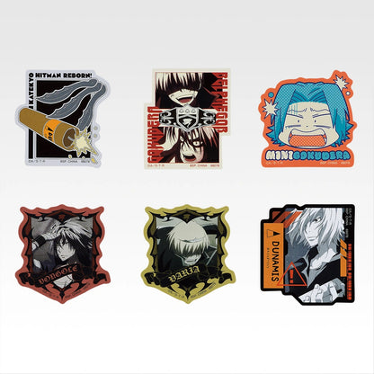 Ichiban Kuji Katekyo Hitman REBORN! Ring Battle - J Prize Sticker Set Complete Set of 8 Types