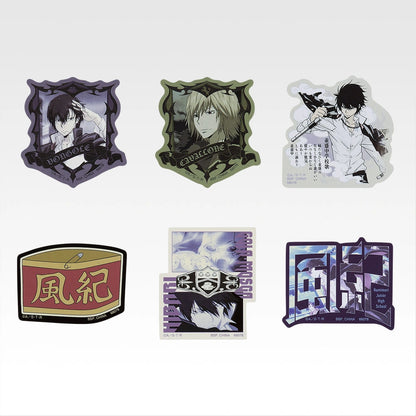 Ichiban Kuji Katekyo Hitman REBORN! Ring Battle - J Prize Sticker Set Complete Set of 8 Types