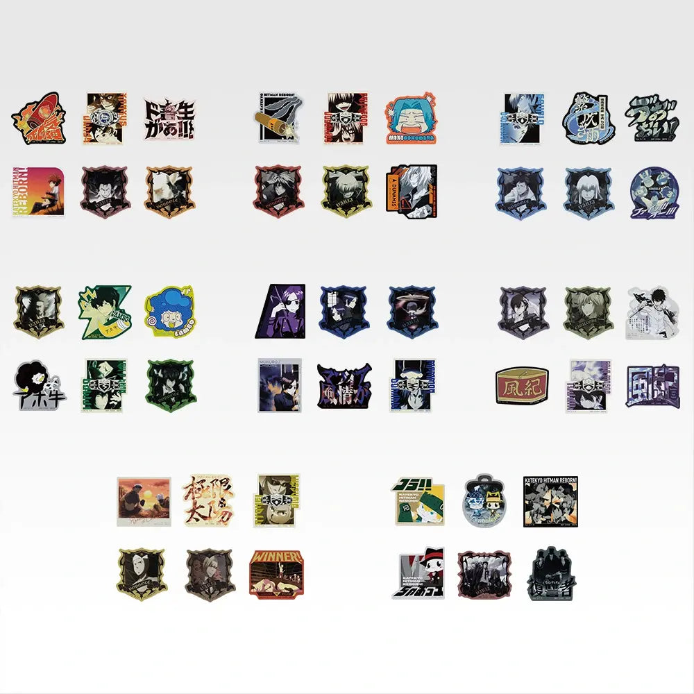 Ichiban Kuji Katekyo Hitman REBORN! Ring Battle - J Prize Sticker Set ...