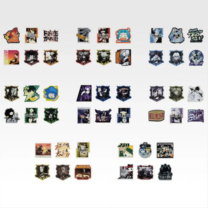 Ichiban Kuji Katekyo Hitman REBORN! Ring Battle - J Prize Sticker Set Complete Set of 8 Types