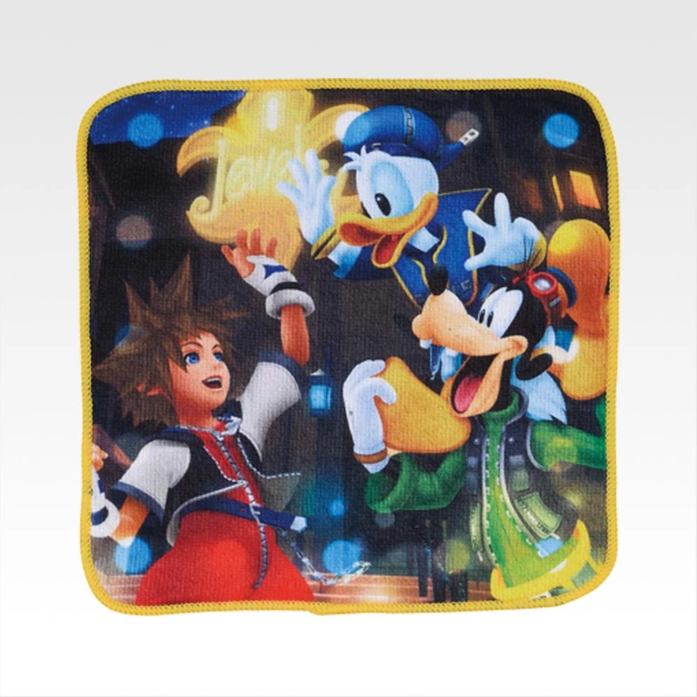 Ichiban Kuji Kingdom Hearts 25th Anniversary - E Prize Hand Towel Selection Complete Set of 8 Types