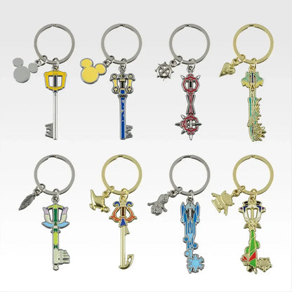 Ichiban Kuji Kingdom Hearts 25 th Anniversary - G Prize Keyblade Charm Collection Complete Set of 8 Types