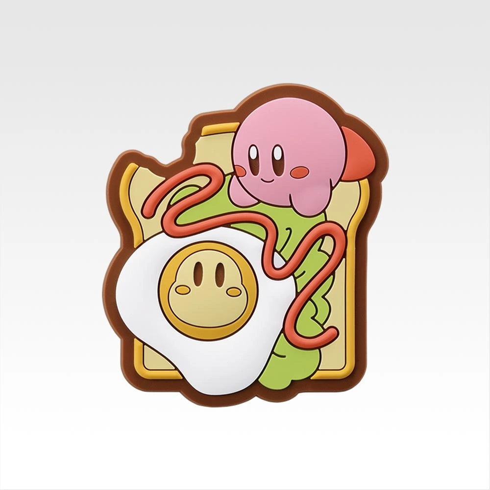 Ichiban Kuji Kirby Pupupu Gourmet - H Prize Gourmet Rubber Assortment Complete Set of 6 Types