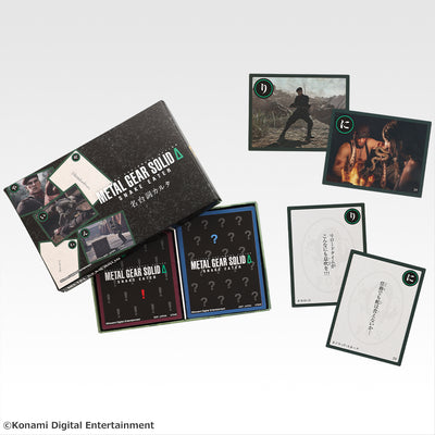 Ichiban Kuji Metal Gear Solid Snake Eater - D Prize Famous Quotes Karuta Card Deck