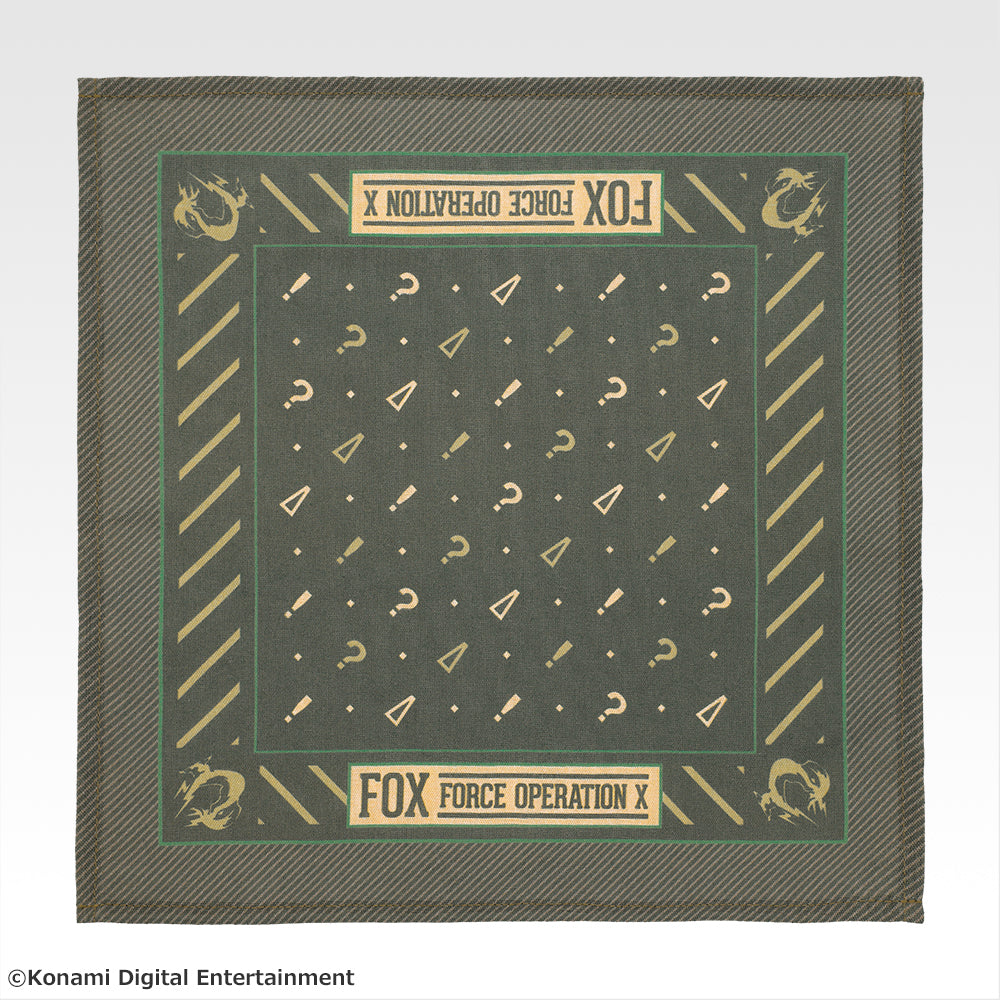Ichiban Kuji Metal Gear Solid Snake Eater - E Prize Survival Handkerchief Complete Set of 5 Types