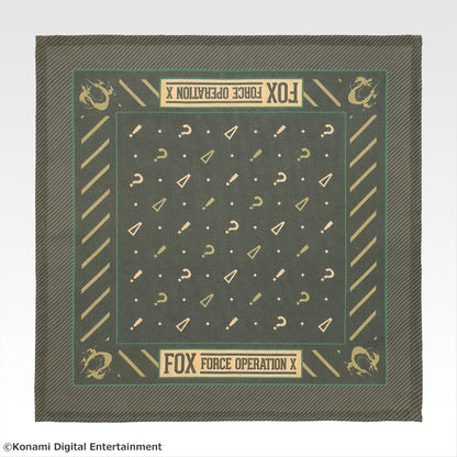 Ichiban Kuji Metal Gear Solid Snake Eater - E Prize Survival Handkerchief Complete Set of 5 Types