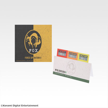 Ichiban Kuji Metal Gear Solid Snake Eater - F Prize Stationery Complete Set of 5 Types