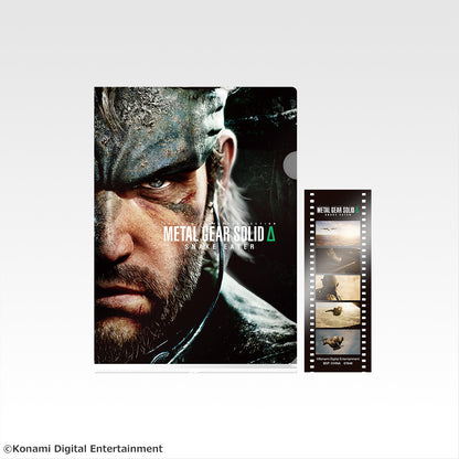 Ichiban Kuji Metal Gear Solid Snake Eater - G Prize Clear File & Movie Film Style Bookmark Complete Set of 7 Types