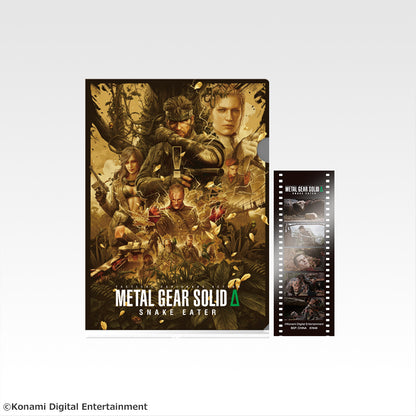Ichiban Kuji Metal Gear Solid Snake Eater - G Prize Clear File & Movie Film Style Bookmark Complete Set of 7 Types