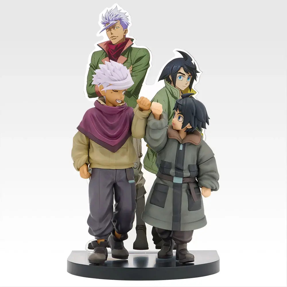 Ichiban Kuji Mobile Suit Gundam Iron Blooded Orphans - B Prize Mikazuki Augus & Orga Itsuka Figure