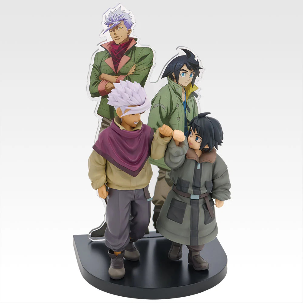 Ichiban Kuji Mobile Suit Gundam Iron Blooded Orphans - B Prize Mikazuki Augus & Orga Itsuka Figure