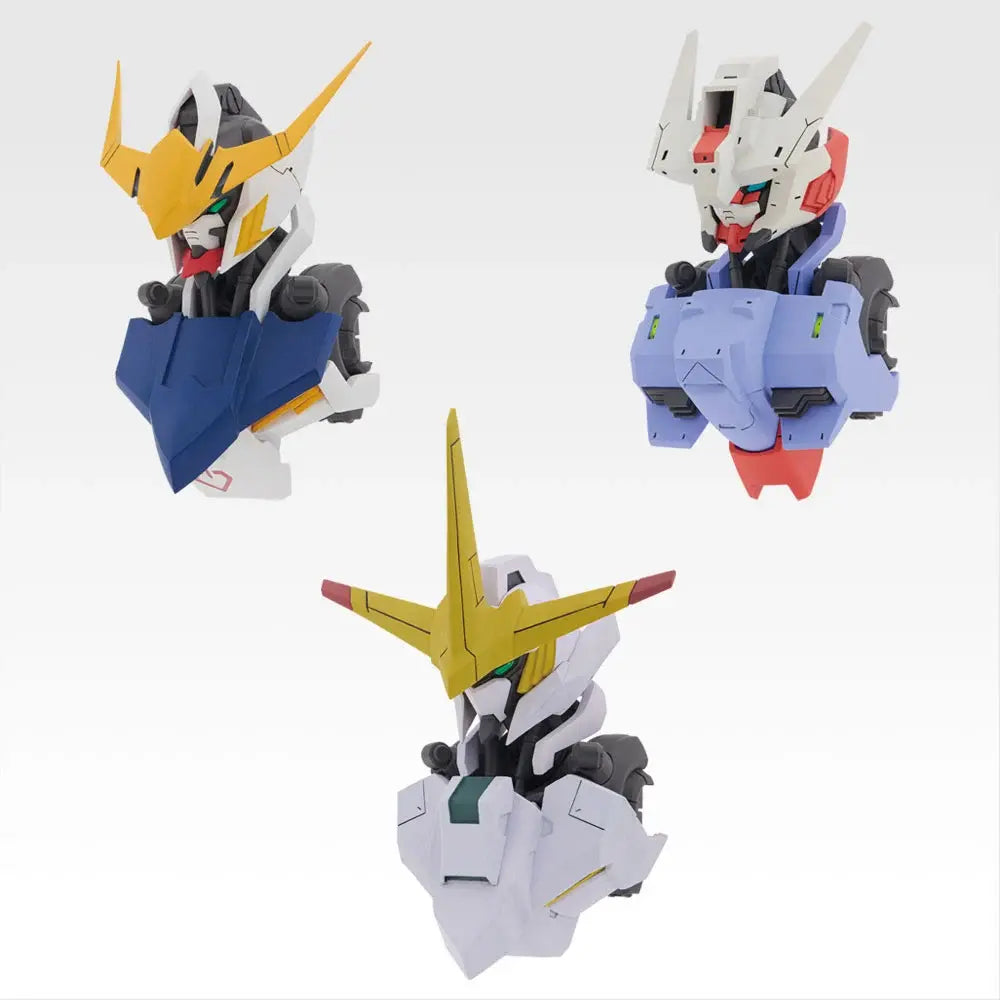 Ichiban Kuji Mobile Suit Gundam Iron Blooded Orphans - E Prize MS Head Magnet Complete Set of 3 Types