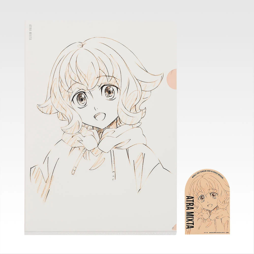 Ichiban Kuji Mobile Suit Gundam Iron Blooded Orphans - H Prize Clear File & Sticker Set of 10 Types