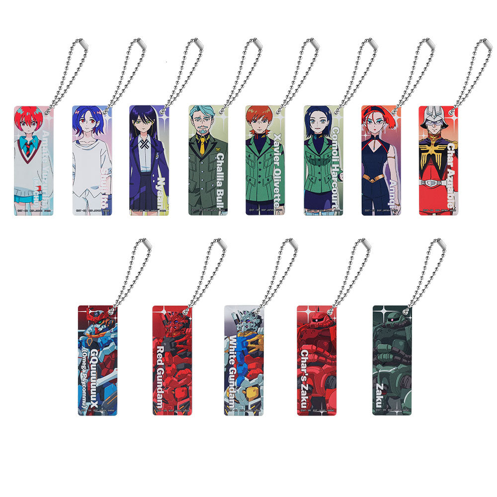 Ichiban Kuji Mobile Suit Gundam vol.2 GQuuuuuX - E Prize Acrylic Charm Complete Set of 13 Types