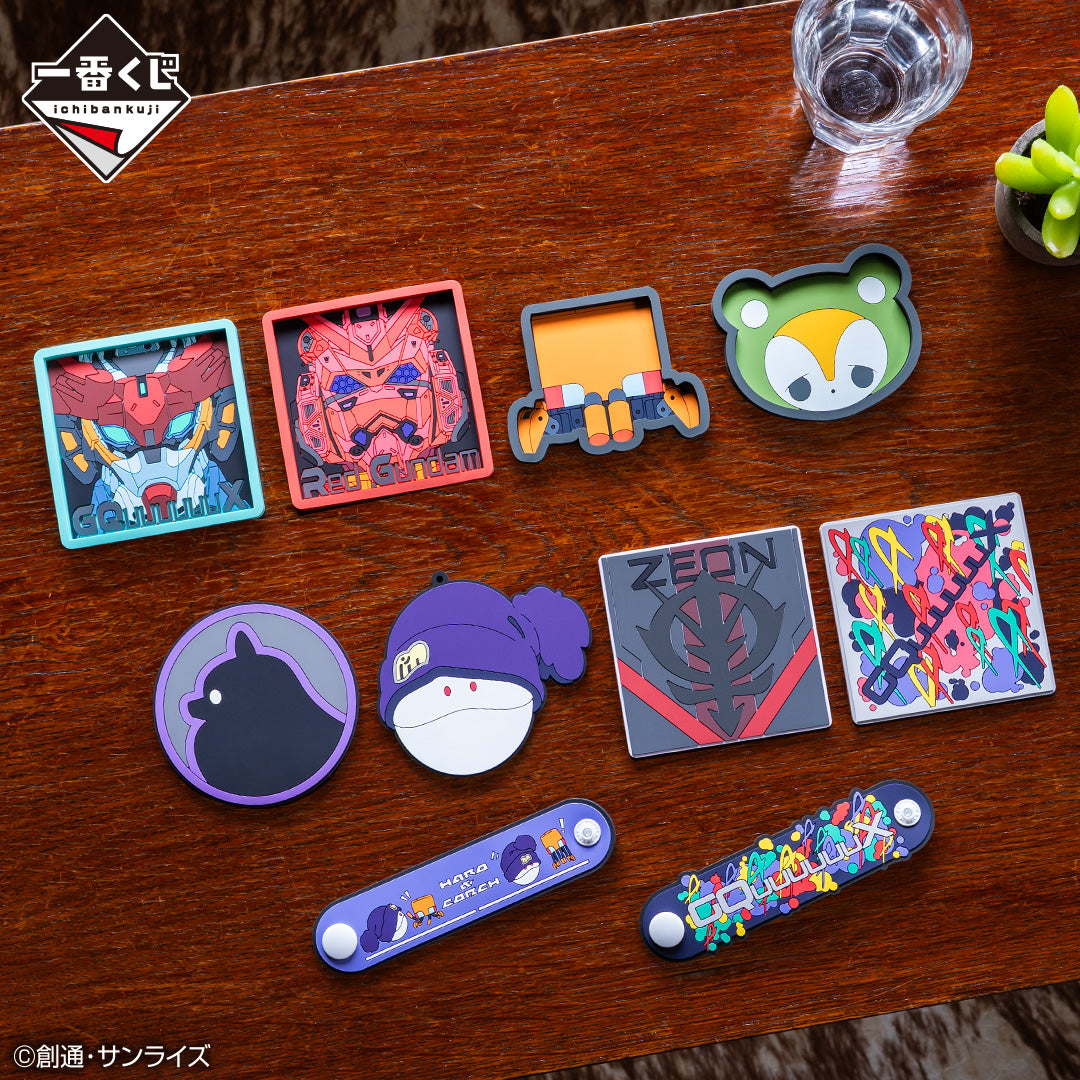 Ichiban Kuji Mobile Suit Gundam vol.2 GQuuuuuX - F Prize Rubber Assortment Complete Set of 10 Types