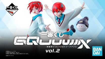 Ichiban Kuji Mobile Suit Gundam vol.2 GQuuuuuX - Last One Prize Amate Yuzuriha (Machu) and Haro MASTERLISE Turning Ver.