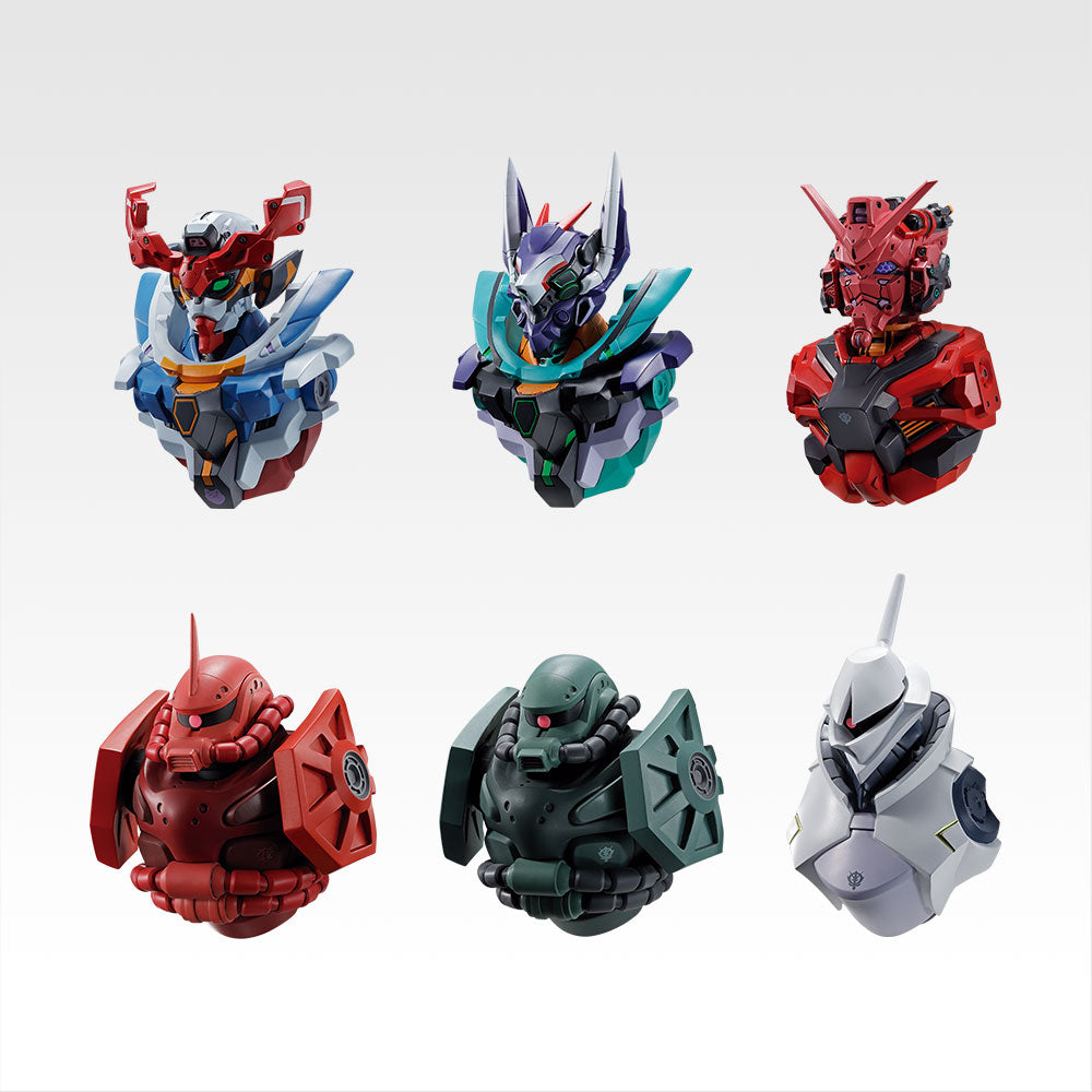 Ichiban Kuji Mobile Suit Gundam vol.3 GQuuuuuX Sieg Axe - D Prize Mobile Suit Bust Magnet (6 Types)
