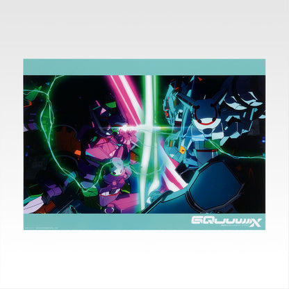Ichiban Kuji Mobile Suit Gundam vol.3 GQuuuuuX Sieg Axe - H Prize Clear Poster (12 Types)