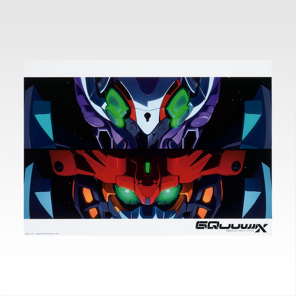 Ichiban Kuji Mobile Suit Gundam vol.3 GQuuuuuX Sieg Axe - H Prize Clear Poster (12 Types)