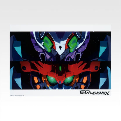 Ichiban Kuji Mobile Suit Gundam vol.3 GQuuuuuX Sieg Axe - H Prize Clear Poster (12 Types)