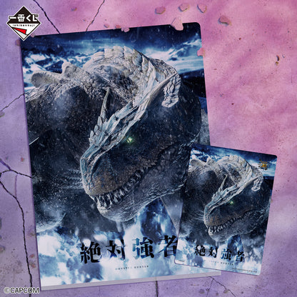 Ichiban Kuji Monster Hunter 20th Anniversary - F Prize Clear File & Sticker Quest Name Collection Complete Set of 12 Types