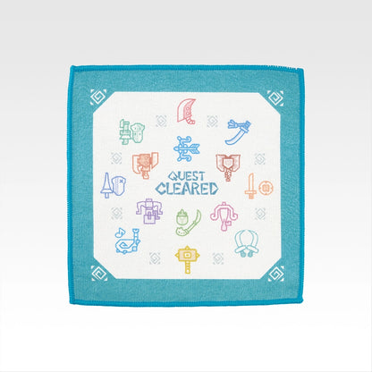 Ichiban Kuji Monster Hunter Wilds - F Prize Clear Towel Collection Complete Set of 6 Types