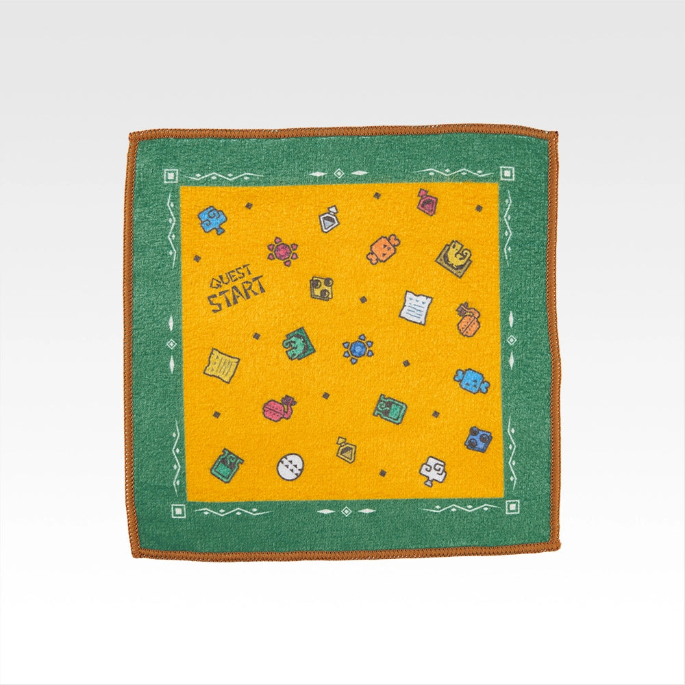 Ichiban Kuji Monster Hunter Wilds - F Prize Clear Towel Collection Complete Set of 6 Types