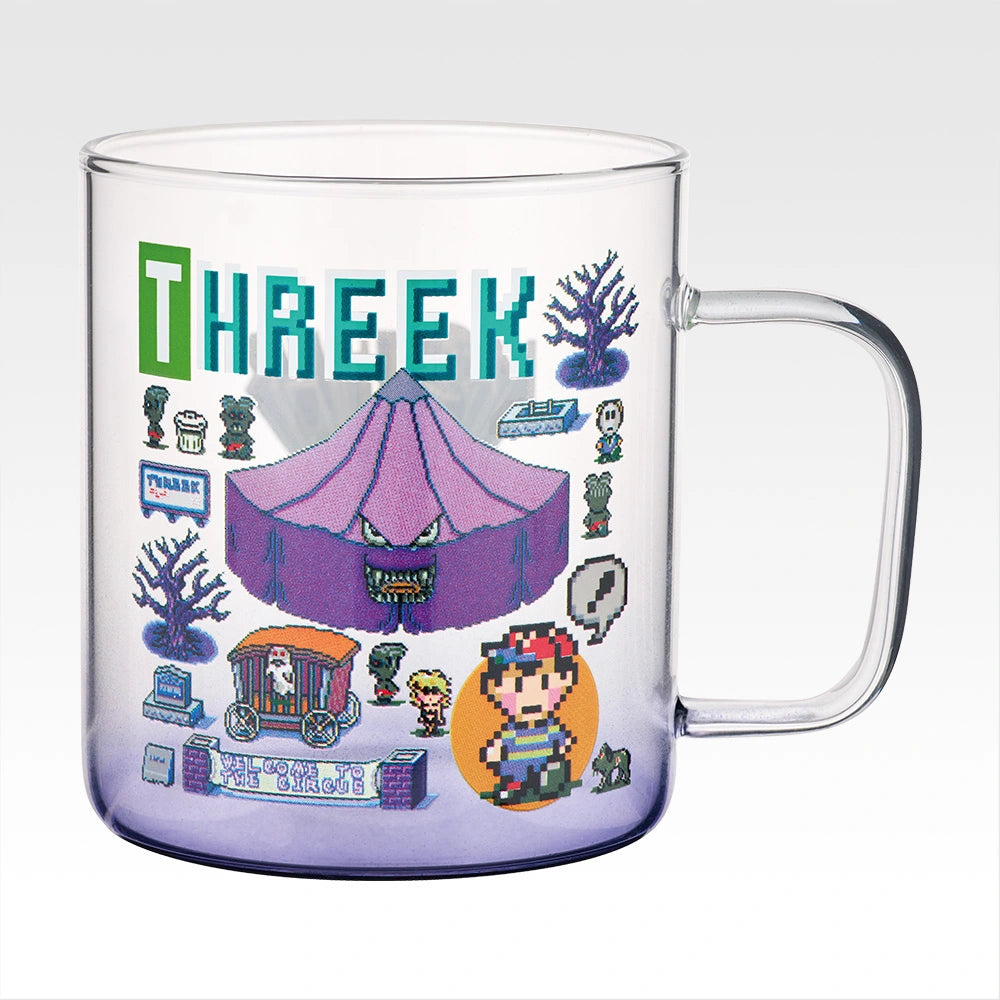 Ichiban Kuji Mother 2 (Earthbound) Giygas's Revenge Part 2 - C Prize Local Souvenir Glass Mug (5 Types)