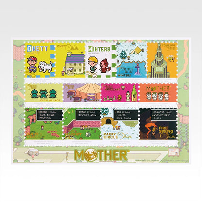 Ichiban Kuji Mother 2 (Earthbound) Giygas's Revenge Part 2 - H Prize Stationery Full Of Memories Complete Set of 8 Types