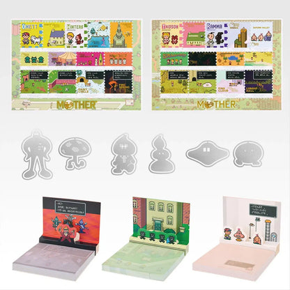 Ichiban Kuji Mother 2 (Earthbound) Giygas's Revenge Part 2 - H Prize Stationery Full Of Memories Complete Set of 8 Types