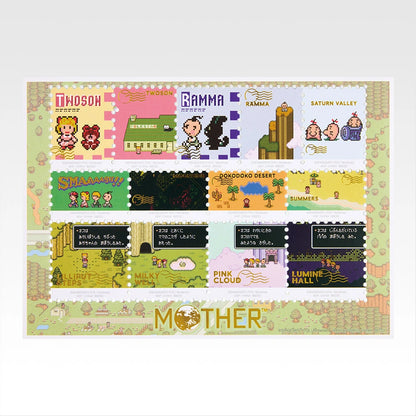 Ichiban Kuji Mother 2 (Earthbound) Giygas's Revenge Part 2 - H Prize Stationery Full Of Memories Complete Set of 8 Types