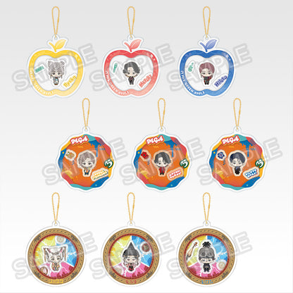 Ichiban Kuji Mrs. Green Apple Magical Winter - E Prize Shakashaka Acrylic Charm Complete Set of 9 Types