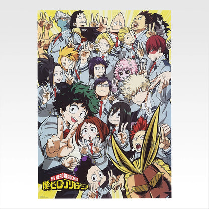 Ichiban Kuji My Hero Academia A Story Of Always Reaching Out A Helping Hand - I Prize Clear Poster Featuring Past Visuals (8 Types)