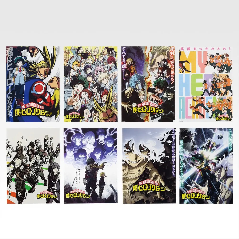 Ichiban Kuji My Hero Academia A Story Of Always Reaching Out A Helping Hand - I Prize Clear Poster Featuring Past Visuals (8 Types)