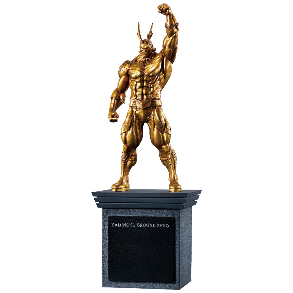 Ichiban Kuji My Hero Academia Conflicting Feelings - F Prize Bronze Statue All Might Masterelive Collection