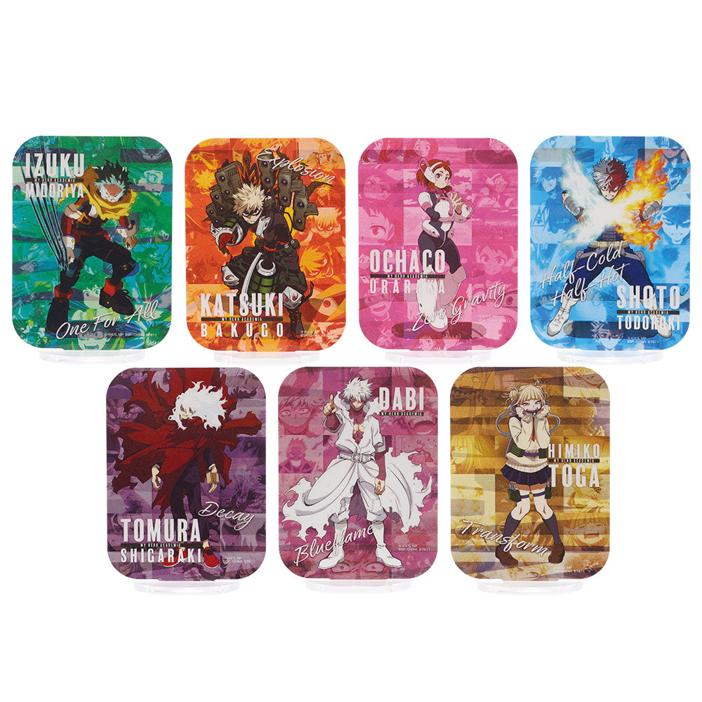 Ichiban Kuji My Hero Academia Conflicting Feelings - G Prize Acrylic Stand Complete Set of 7 Types